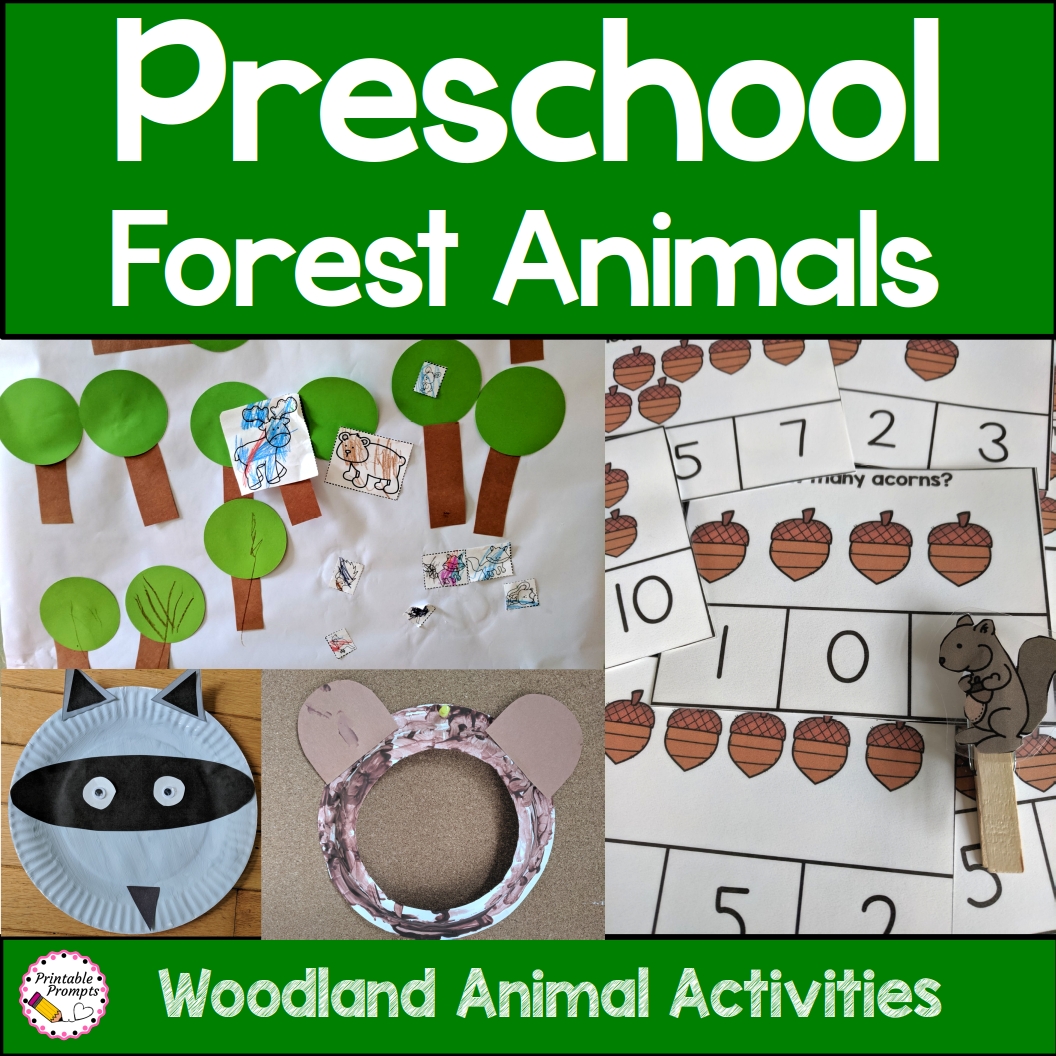 animal activities for preschool